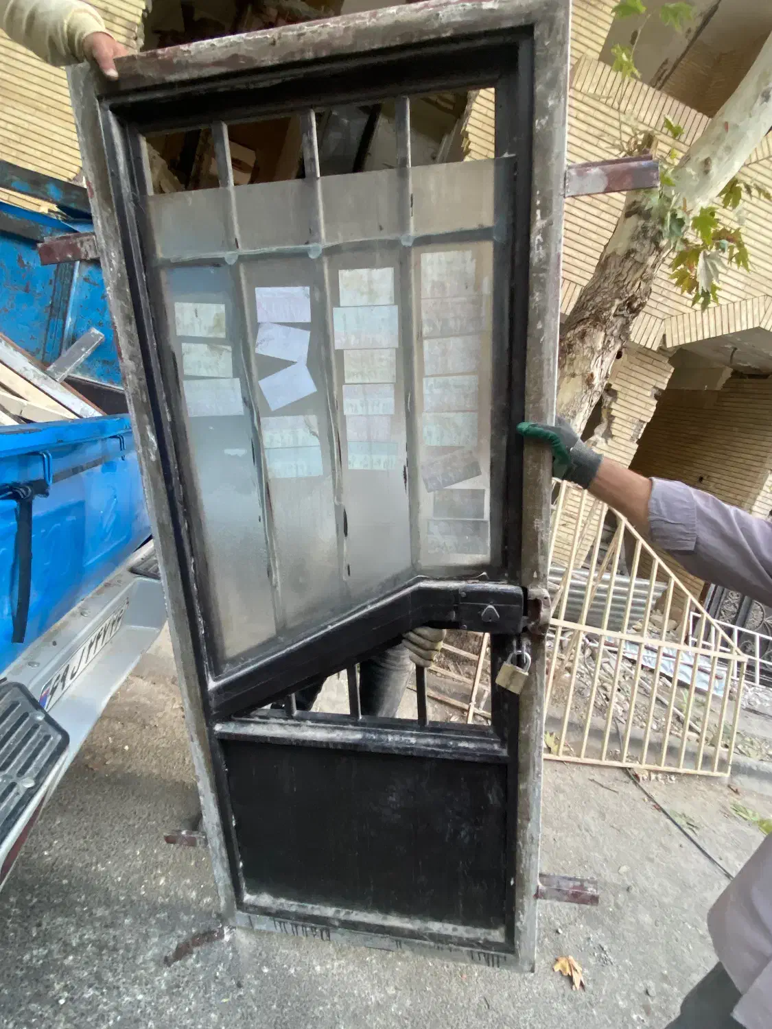 درب آهنی|مصالح و تجهیزات ساختمان|بجنورد, |دیوار