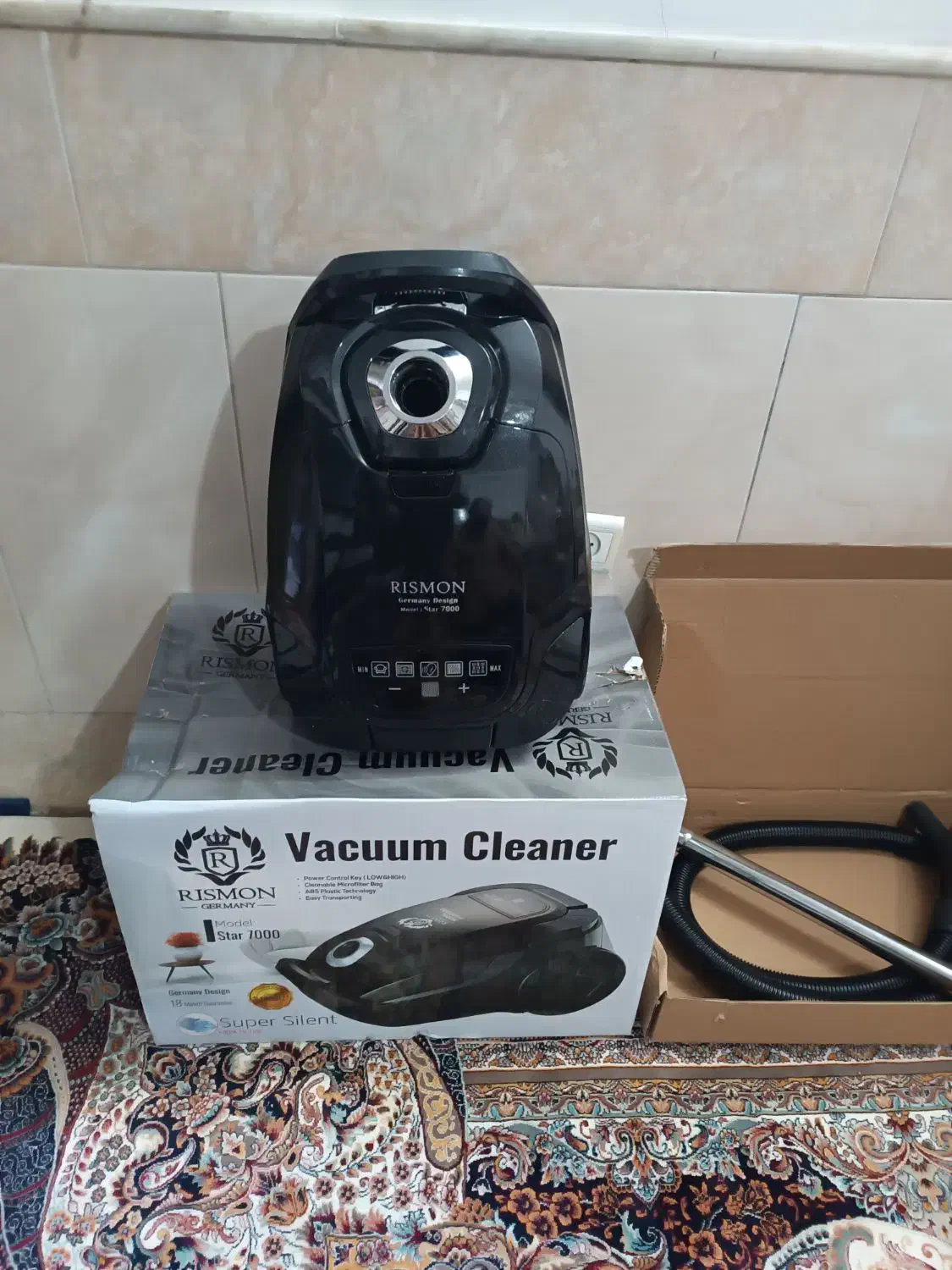 جارو برقی تمام لمسی|جاروبرقی، جارو شارژی، بخارشو|قم, قلعه کامکار|دیوار