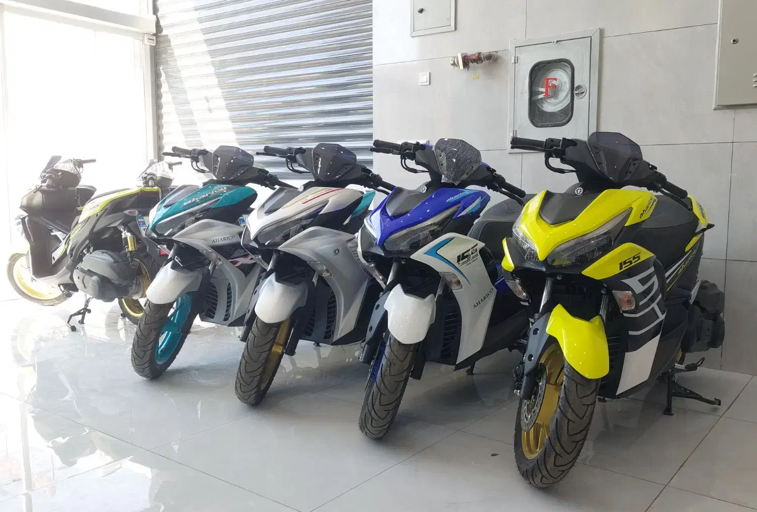 آیروکس 155 جفت دیسک|موتورسیکلت|شیراز, ریاستی|دیوار