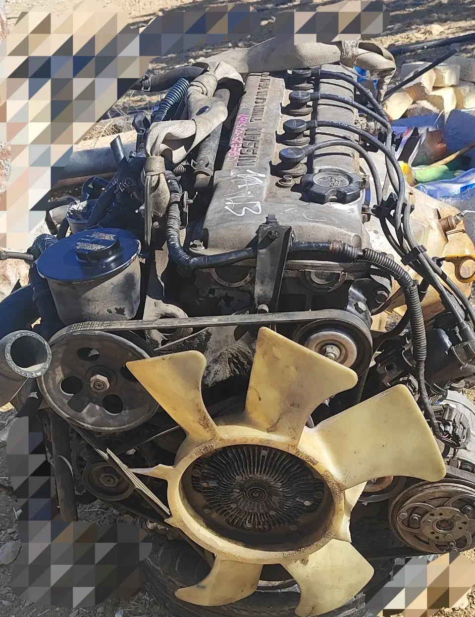 موتور و گیربکس با دورچین کامل رونیز وپیکاپ|قطعات یدکی و لوازم جانبی|شیراز, محمدیه|دیوار