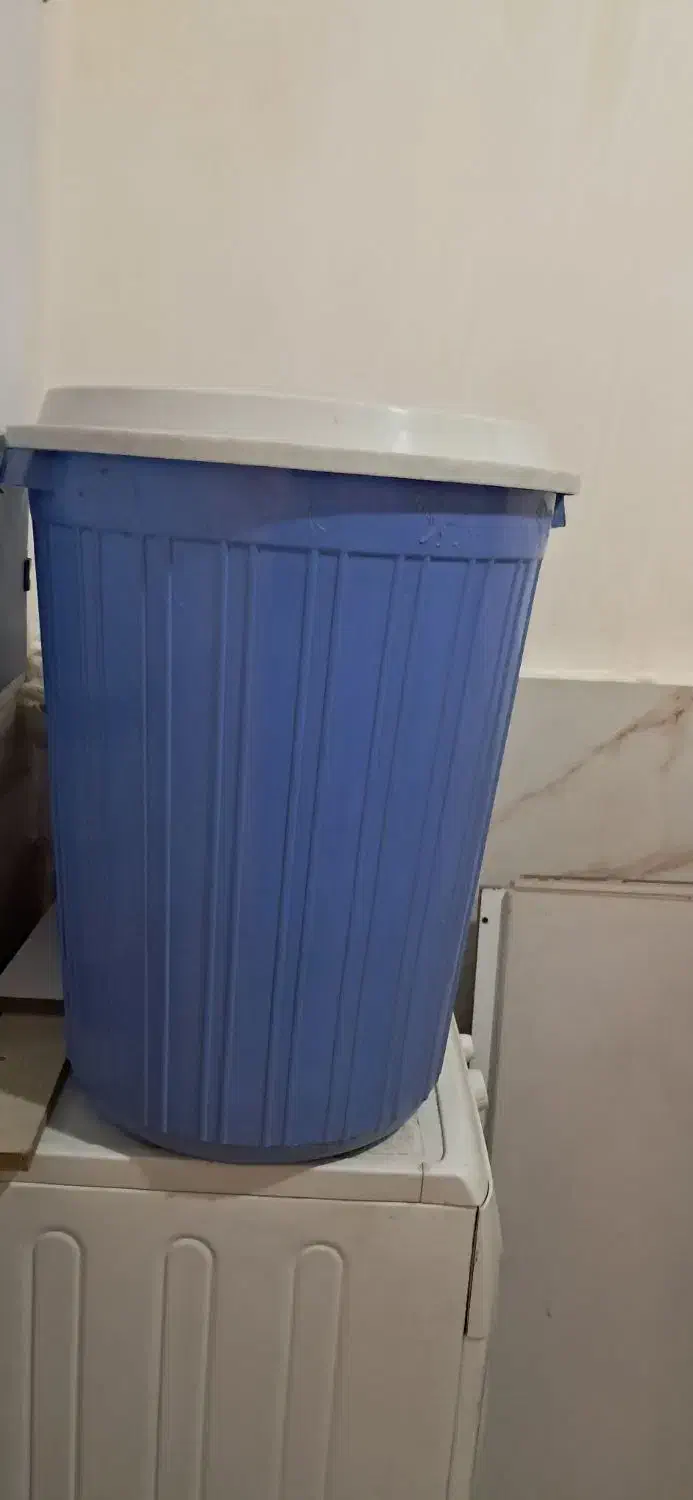 سطل بزرگ|ظروف نگهدارنده، پلاستیکی، یک‌بارمصرف|اسلام‌شهر, شهرک قائمیه|دیوار