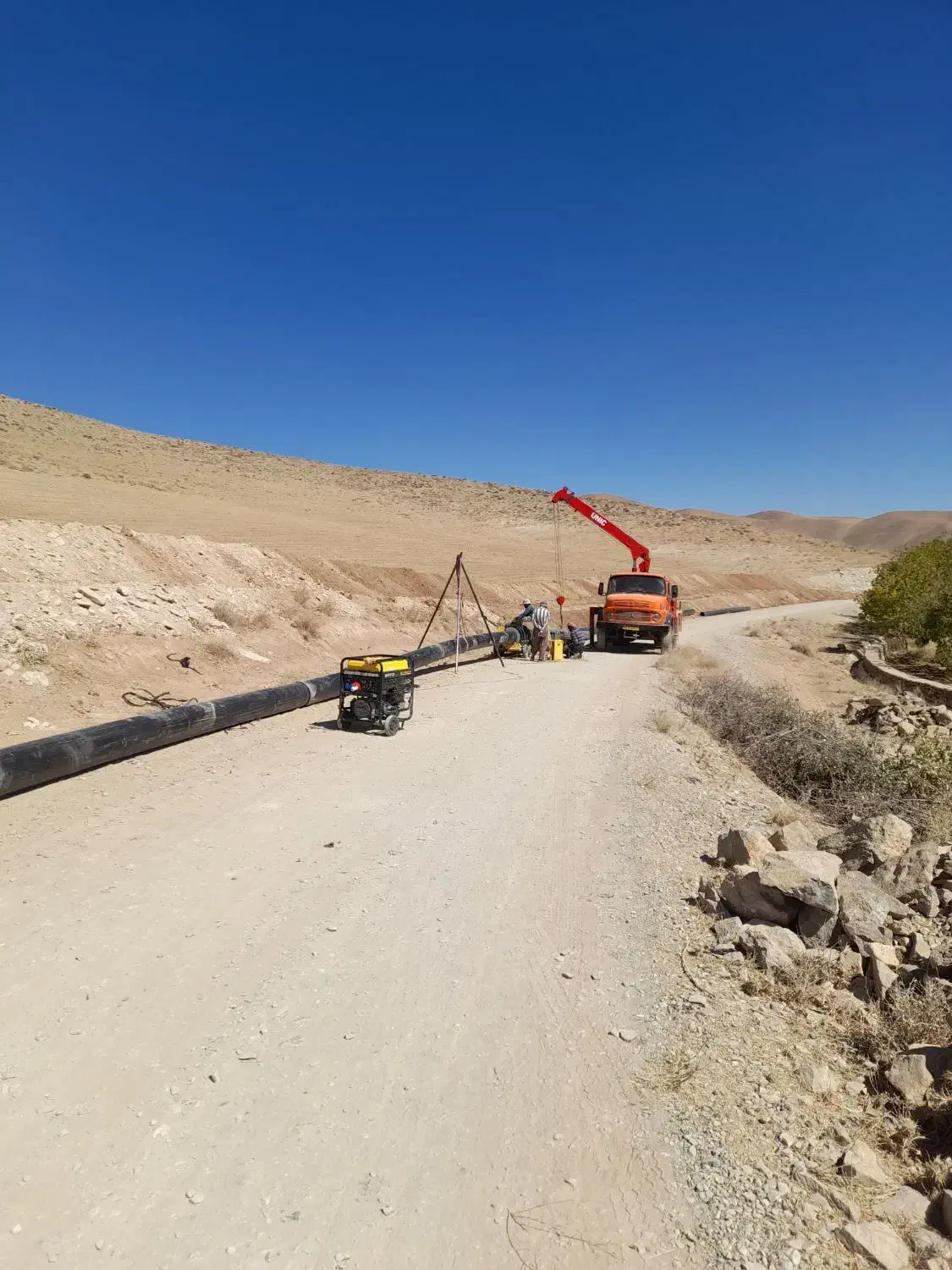 جرثقیل۹۱۱ پنجتنیونیکمدل۶۲|خودرو سنگین|شهرکرد, |دیوار