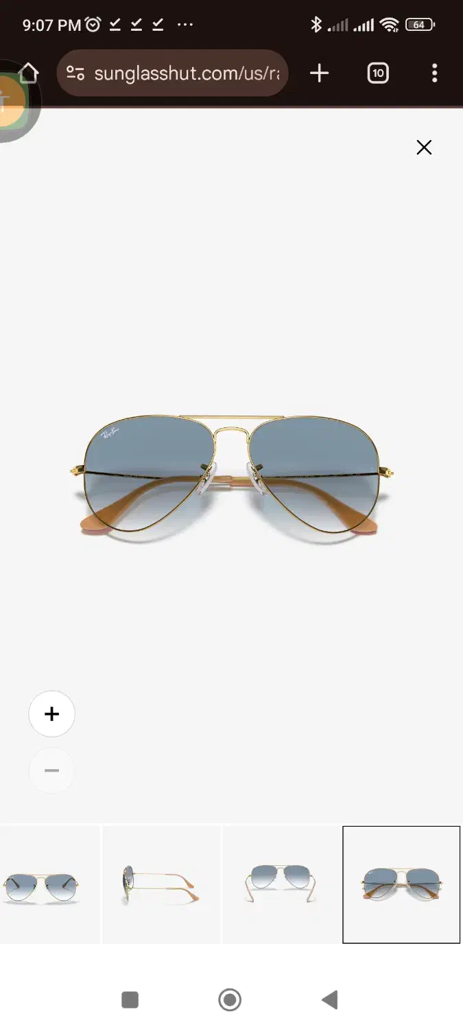 عینک آفتابی aviator rayban|بدلیجات|تهران, پردیسان|دیوار