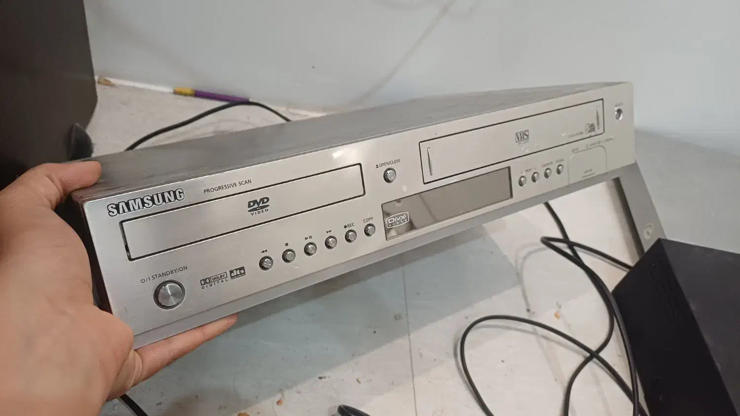 دستگاه dvd و vhs|پخش‌کننده DVD و ویدیو|مشهد, آزادشهر|دیوار