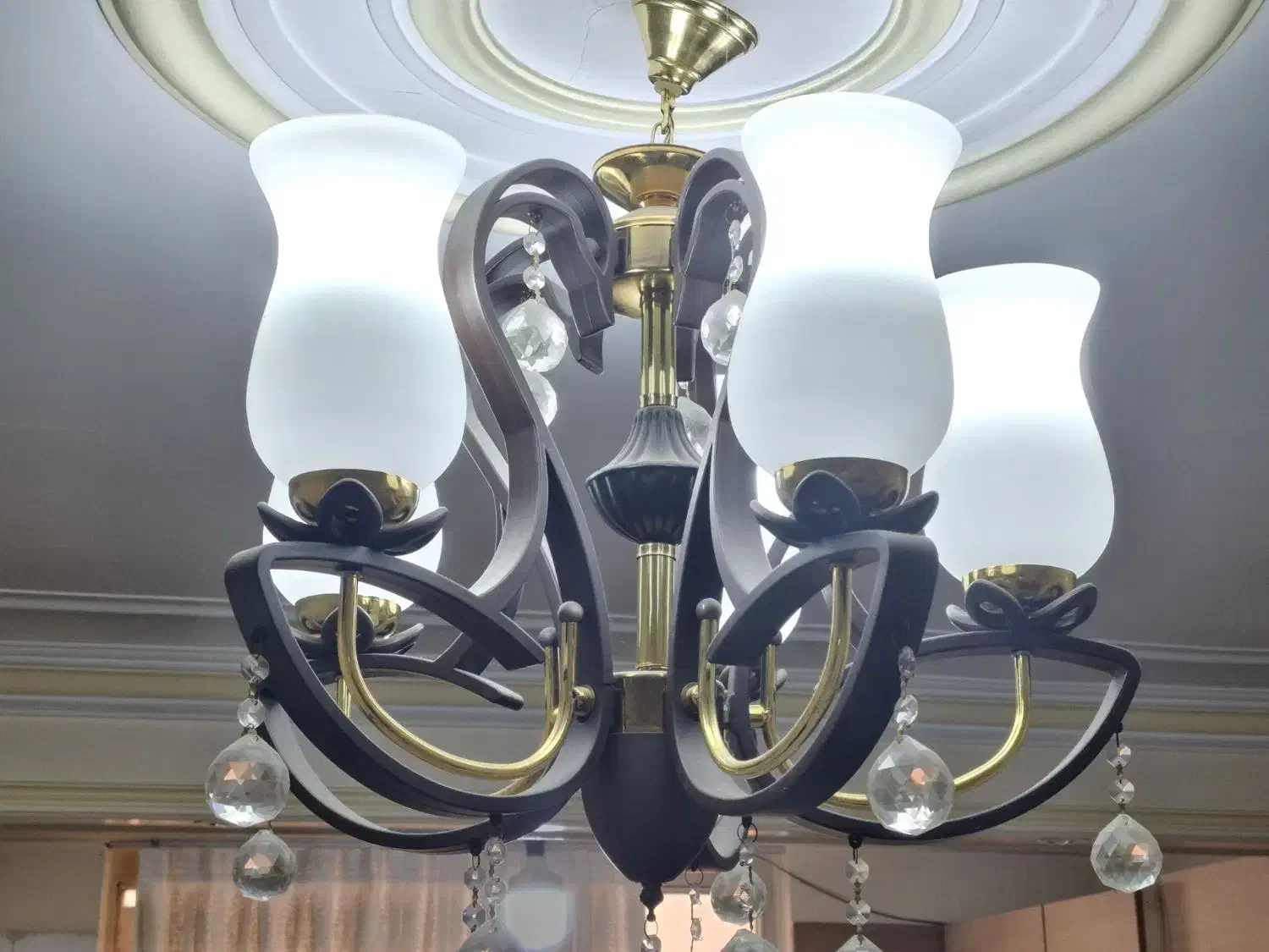 لوستر|لوستر و چراغ آویز|تهران, قلمستان|دیوار