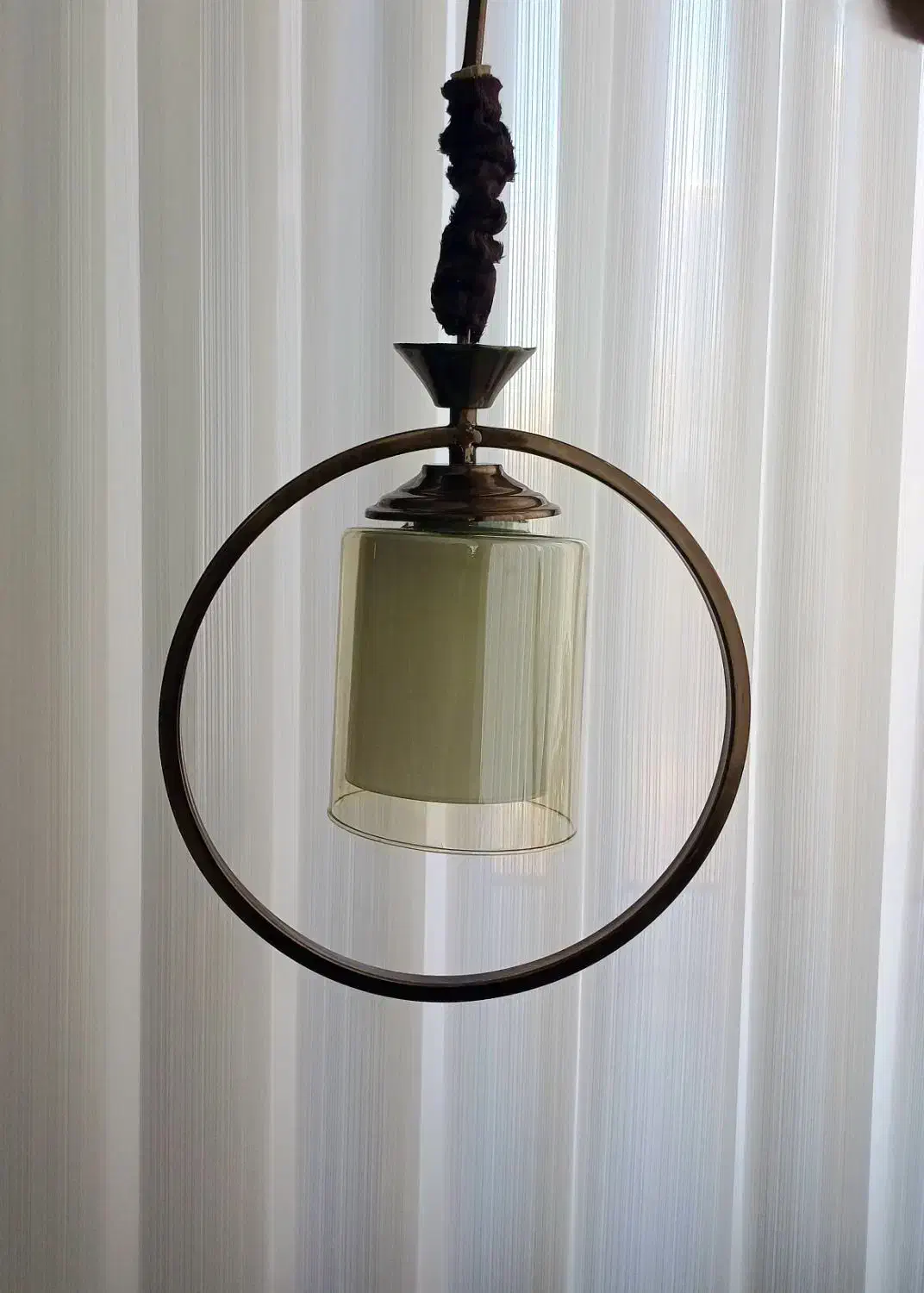 لوستر تک شعله مدرن و حبابی|لوستر و چراغ آویز|اردبیل, |دیوار