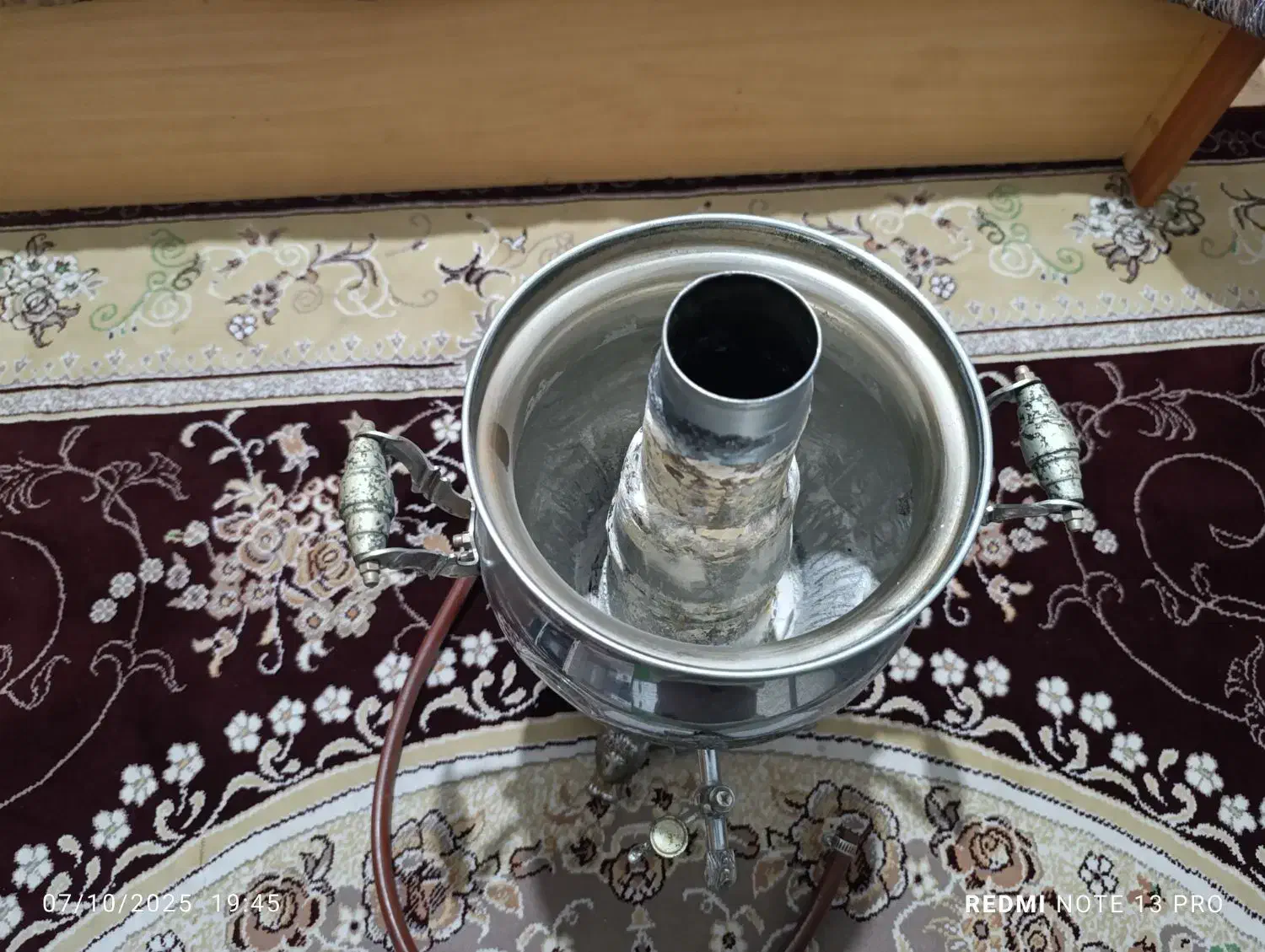 سماور گازی|سماور، چای‌ساز، قهوه‌ساز|باغستان, |دیوار