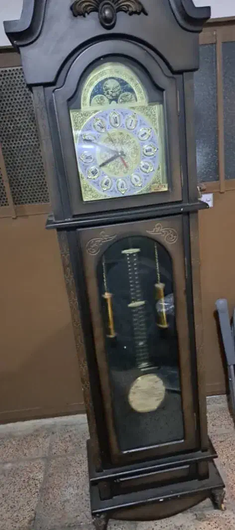 ساعت ایستاده طرح چوب|ساعت دیواری و تزئینی|قدس, شهر‌قدس|دیوار