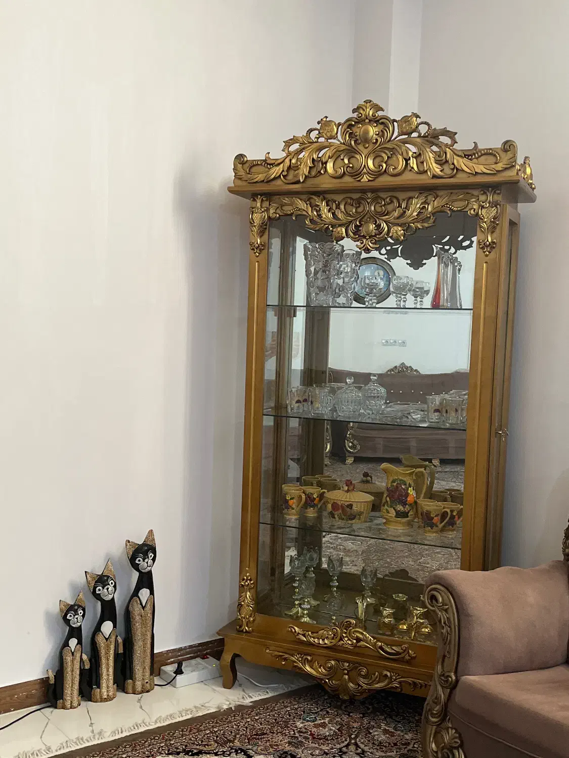 بوفه|بوفه، ویترین، کنسول|مسجد سلیمان, |دیوار