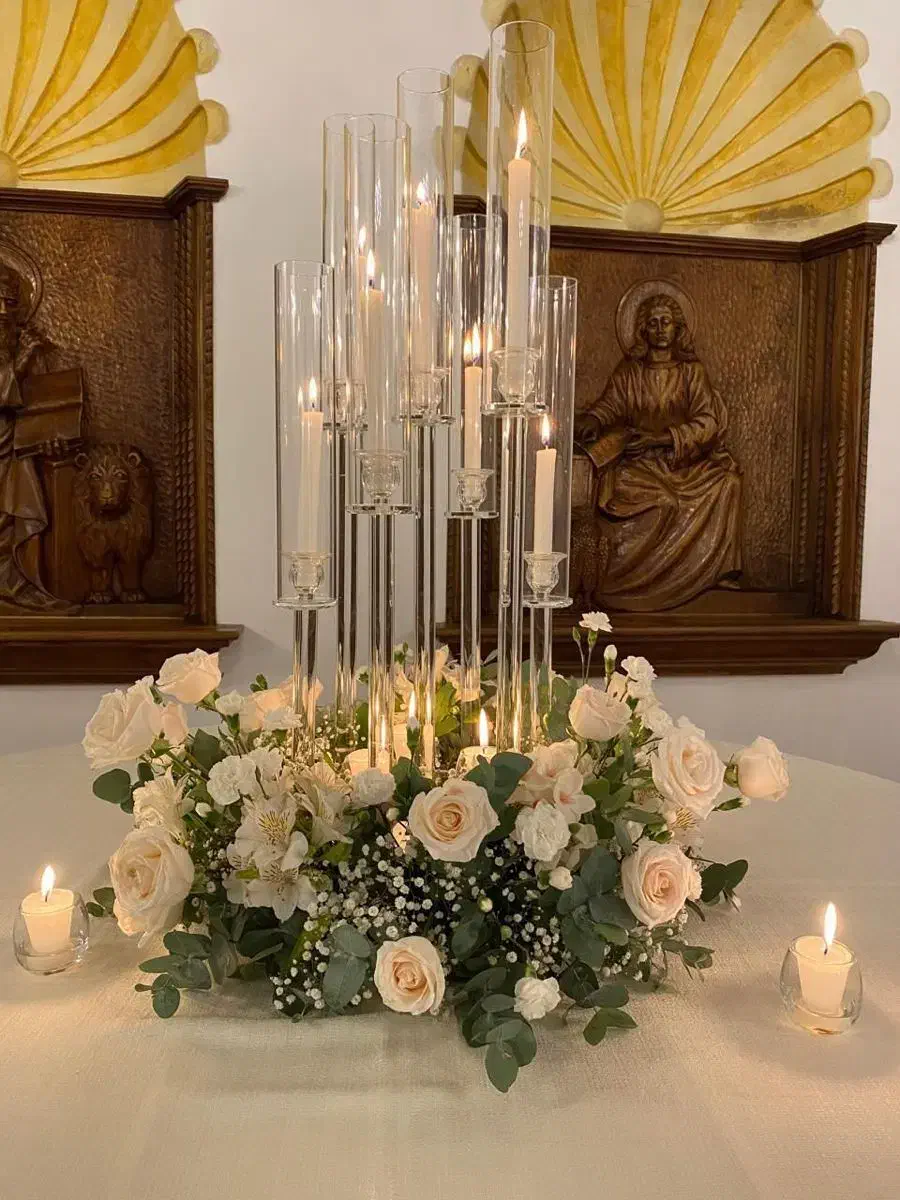 شمعدان کریستال وارداتی|صنایع دستی و سایر لوازم تزئینی|تهران, هرندی|دیوار