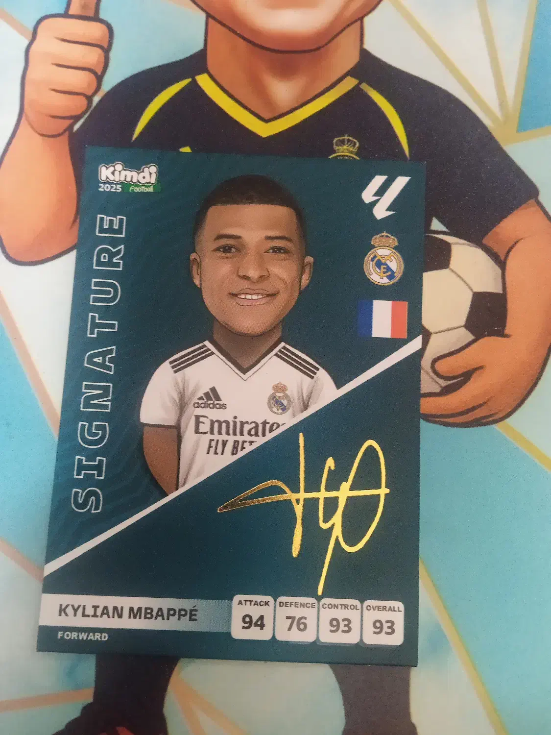 کارت امباپه امضا 2025|اسباببازی|بیرجند, |دیوار