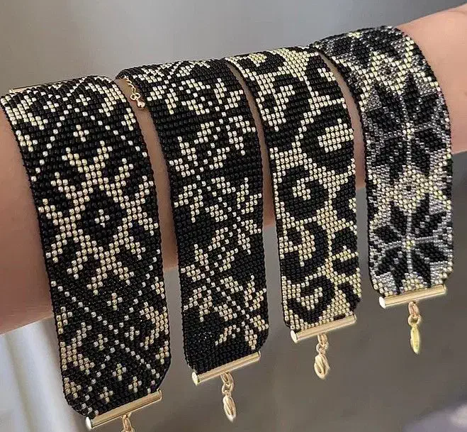 دستبند مهره‌ای دست‌ساز با طرح‌های خاص و سنتی|جواهرات|تهران, شیخ هادی|دیوار