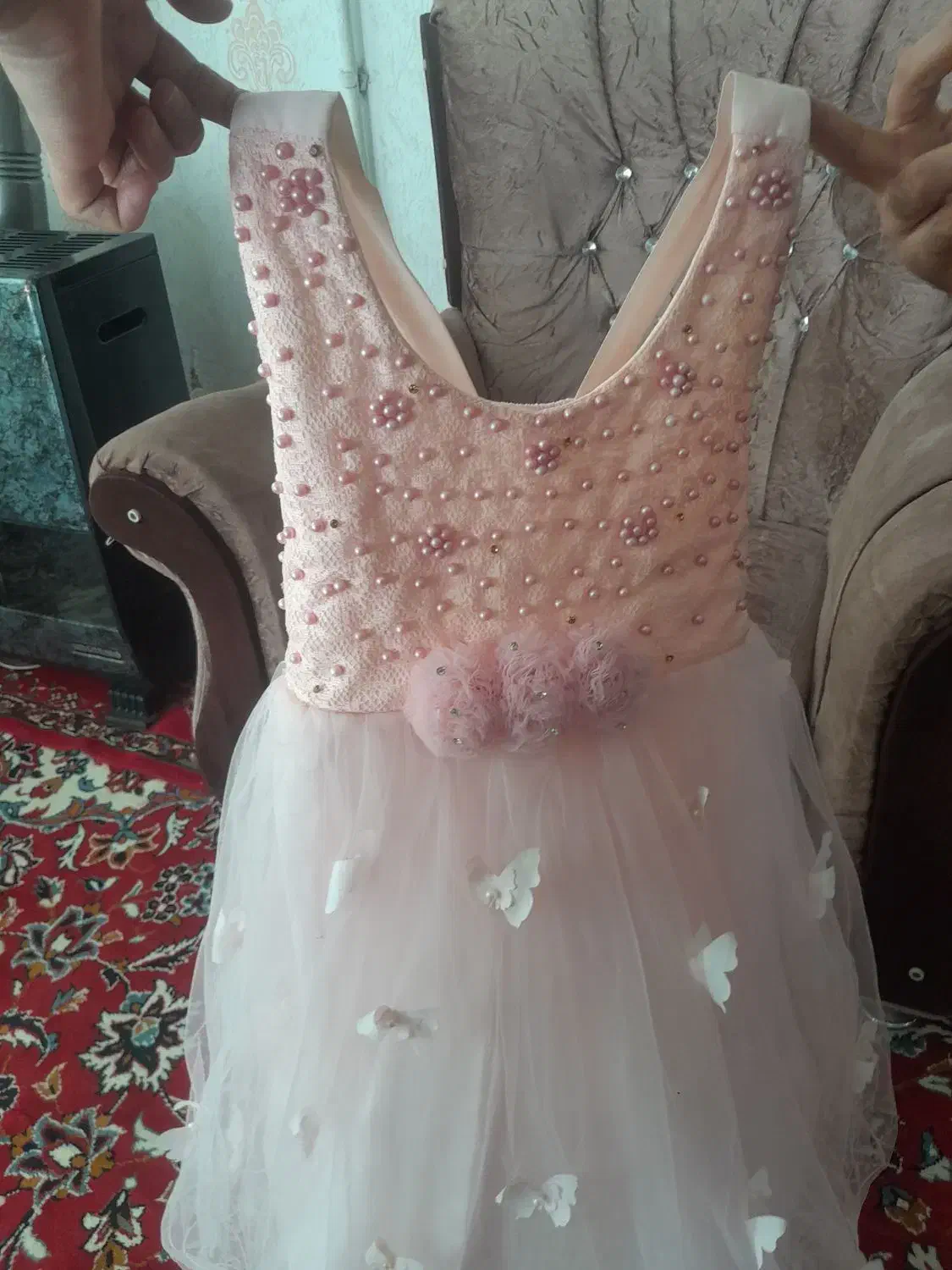 پیراهن مجلسی دخترانه|کفش و لباس بچه|تربتحیدریه, قاسم آباد|دیوار