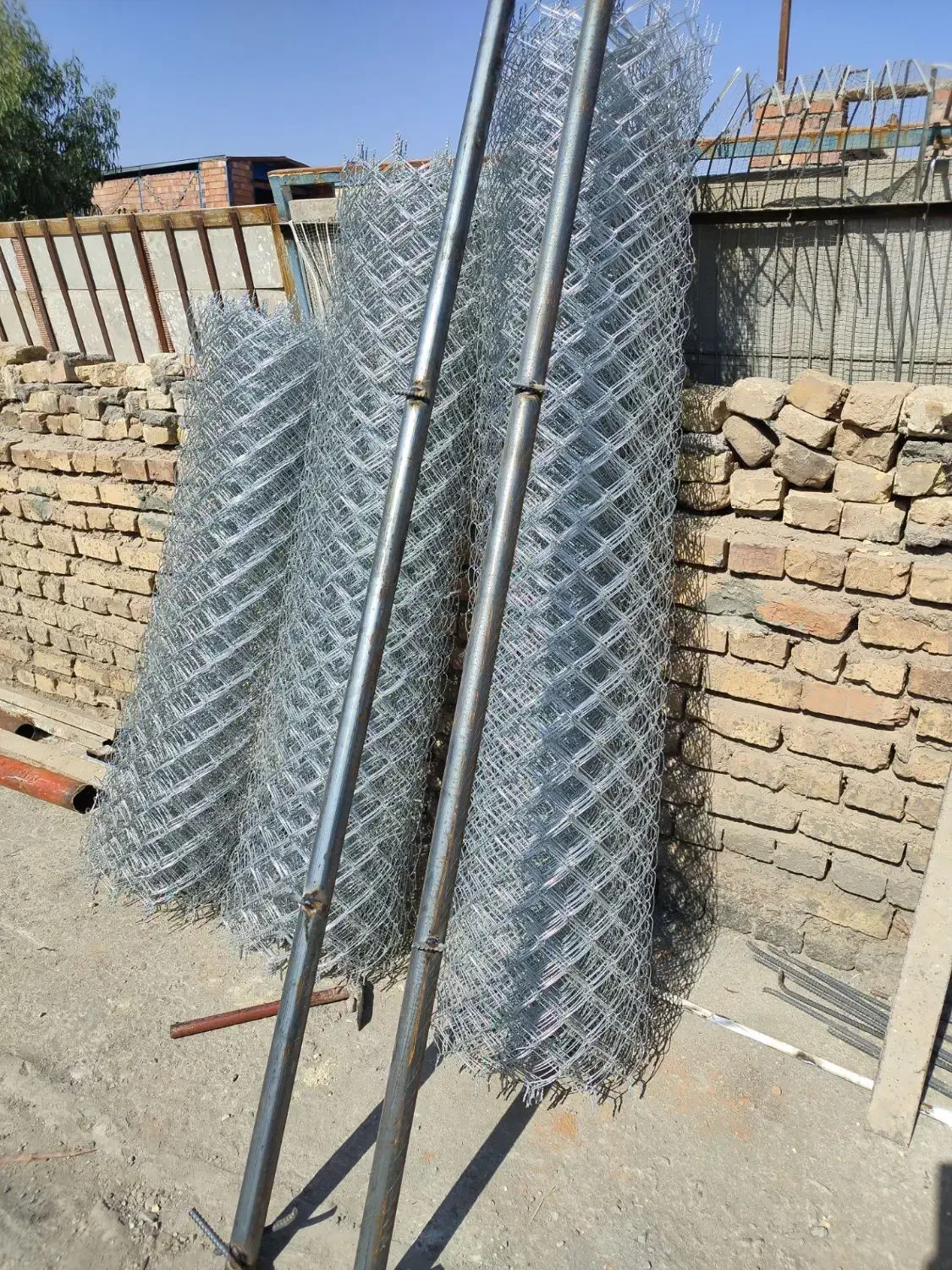 فنس و پایه فنس در ابعاد مختلف|مصالح و تجهیزات ساختمان|کرمان, |دیوار