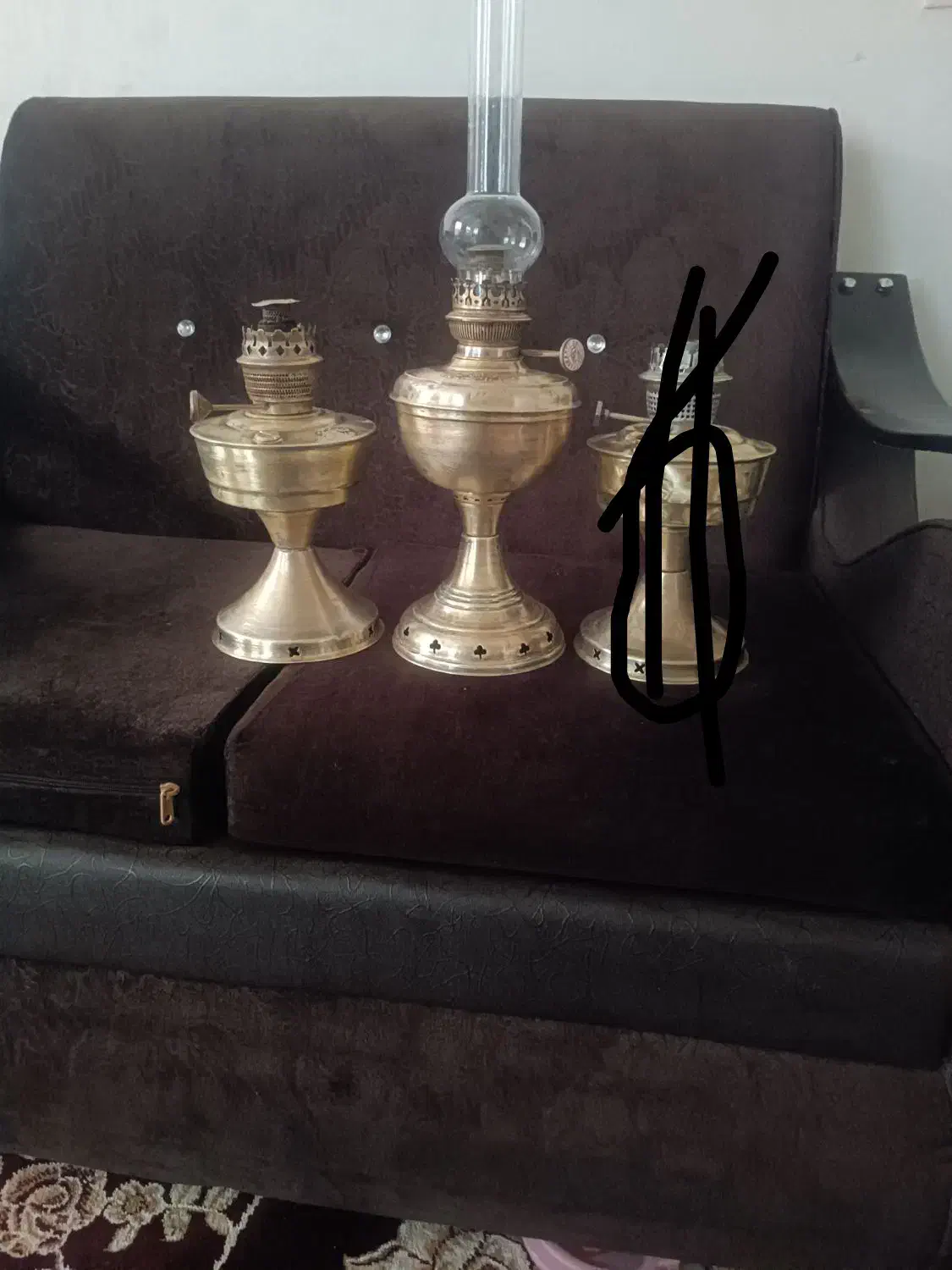 چراغ گرسوز|لامپ و چراغ|گناباد, |دیوار
