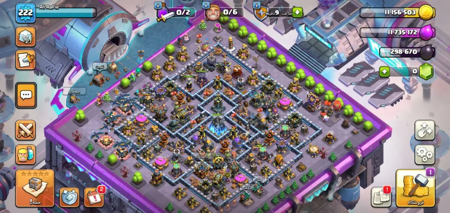 اکانت کلش مفت|کنسول، بازی ویدئویی و آنلاین|مشهد, مصلی (کارمندان اول)|دیوار