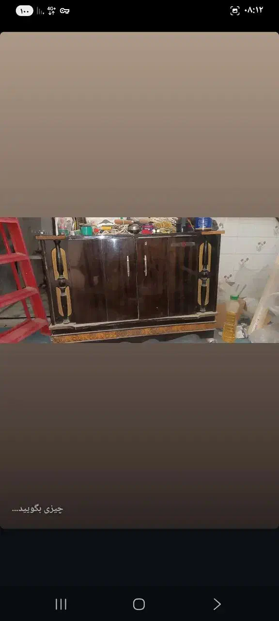 تلویزیون De.Luxe عتیقه کاملا آک و دست نخورده|کلکسیون اشیاء عتیقه|ورزنه, |دیوار