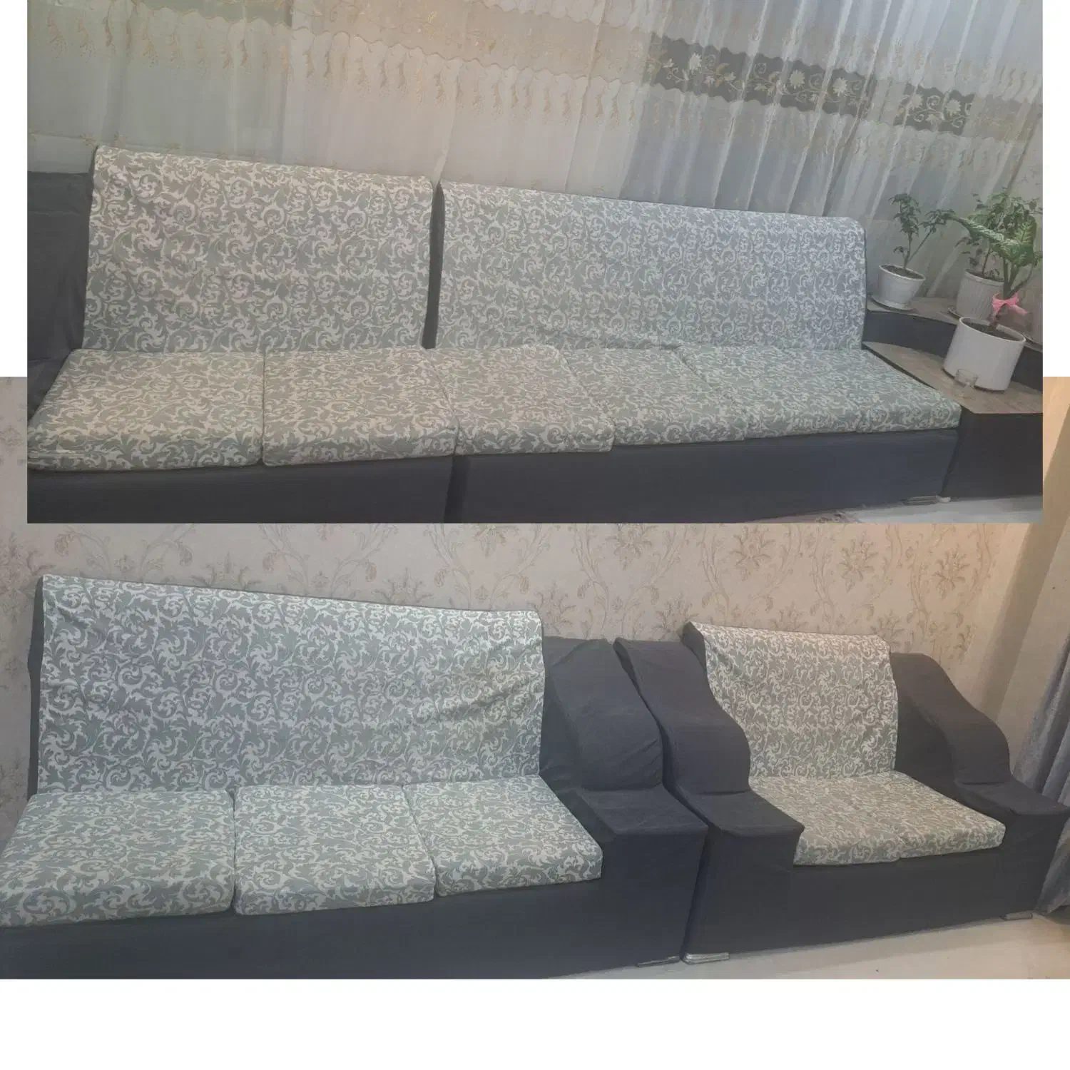 مبل ال ۱۲ نفره|مبلمان خانگی و میز عسلی|تربت‌حیدریه, قائم|دیوار