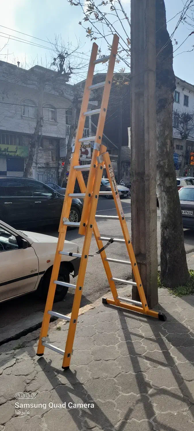 نردبانهای مخابراتی ۲تکه و ۳تکه از ۳متر الی ۱۵متر|ابزارآلات|لاهیجان, جمهوری|دیوار