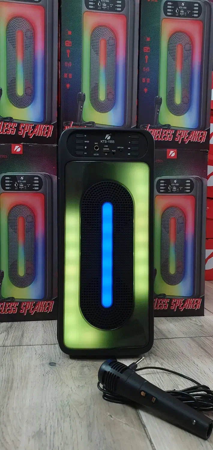 اسپیکر بلوتوثی قابل حمل KTS-1555|پخشکننده همراه|تهران, جمهوری|دیوار