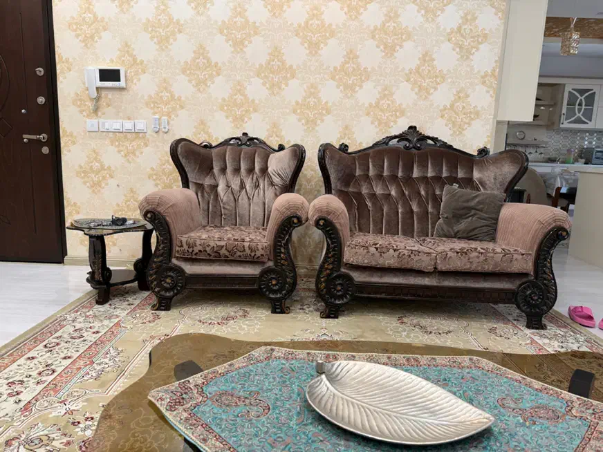 مبلمان ترک /تمیز /بسیاربا دوام|مبلمان خانگی و میز عسلی|گنبد کاووس, |دیوار
