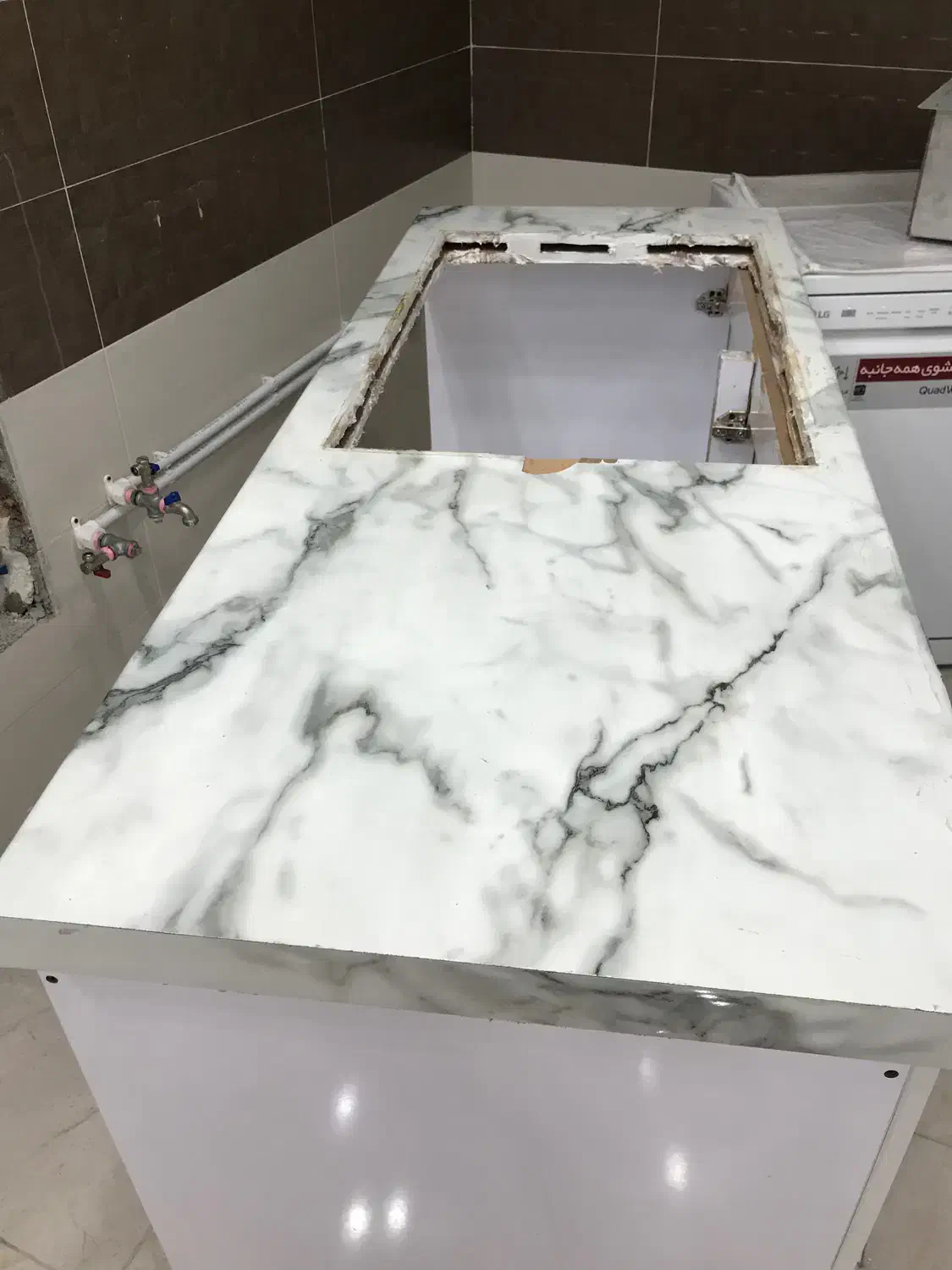 کابینت سینک سه در|مبلمان خانگی و میز عسلی|تبریز, |دیوار