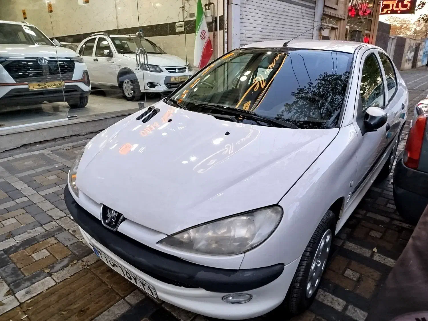 پژو206 sd v1 مدل 86 سفید موتور تیوفایو|خودرو سواری و وانت|تبریز, |دیوار