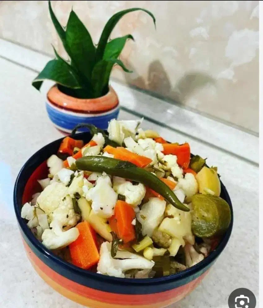 ترشی ماه بانو|خوردنی و آشامیدنی|قروه, |دیوار