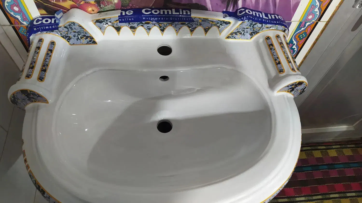 روشویی درجه یک|لوازم سرویس بهداشتی|رامهرمز, |دیوار