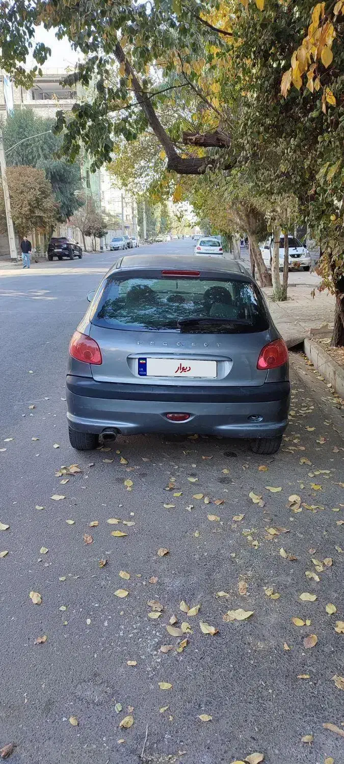 پژو ۲۰۶ tu3 خاکستری بسیار تمیز|خودرو سواری و وانت|قم, بکایی|دیوار