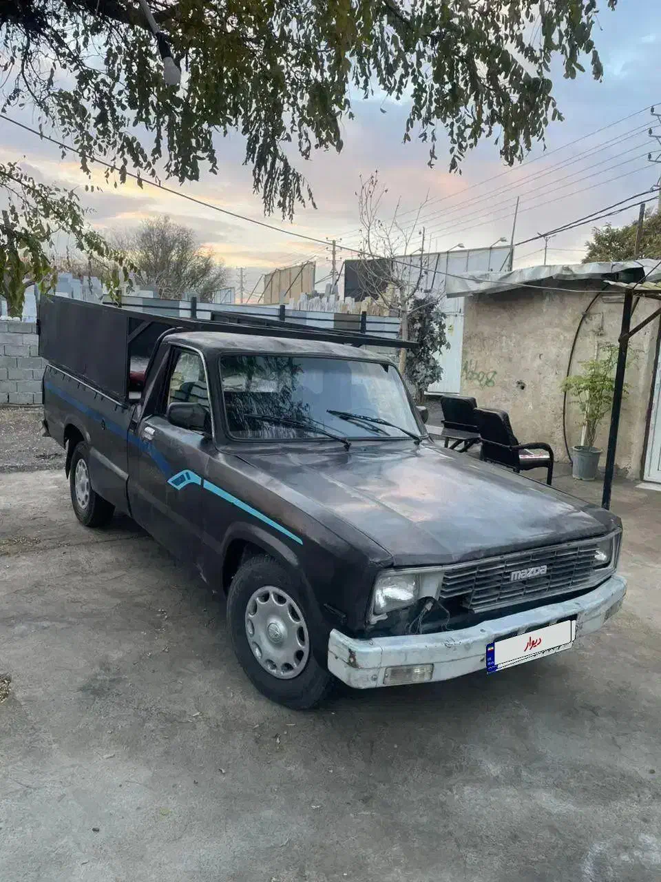 مزدا وانت دوگانه 77|خودرو سواری و وانت|شهریار, شهرک شاهد|دیوار