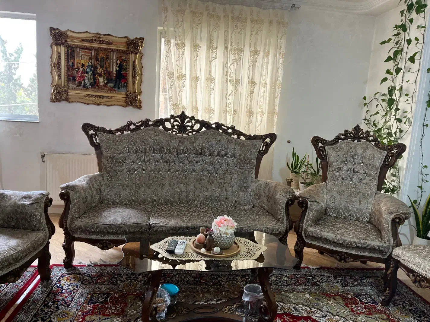 مبلمان سلطنتی|مبلمان خانگی و میز عسلی|بهشهر, |دیوار