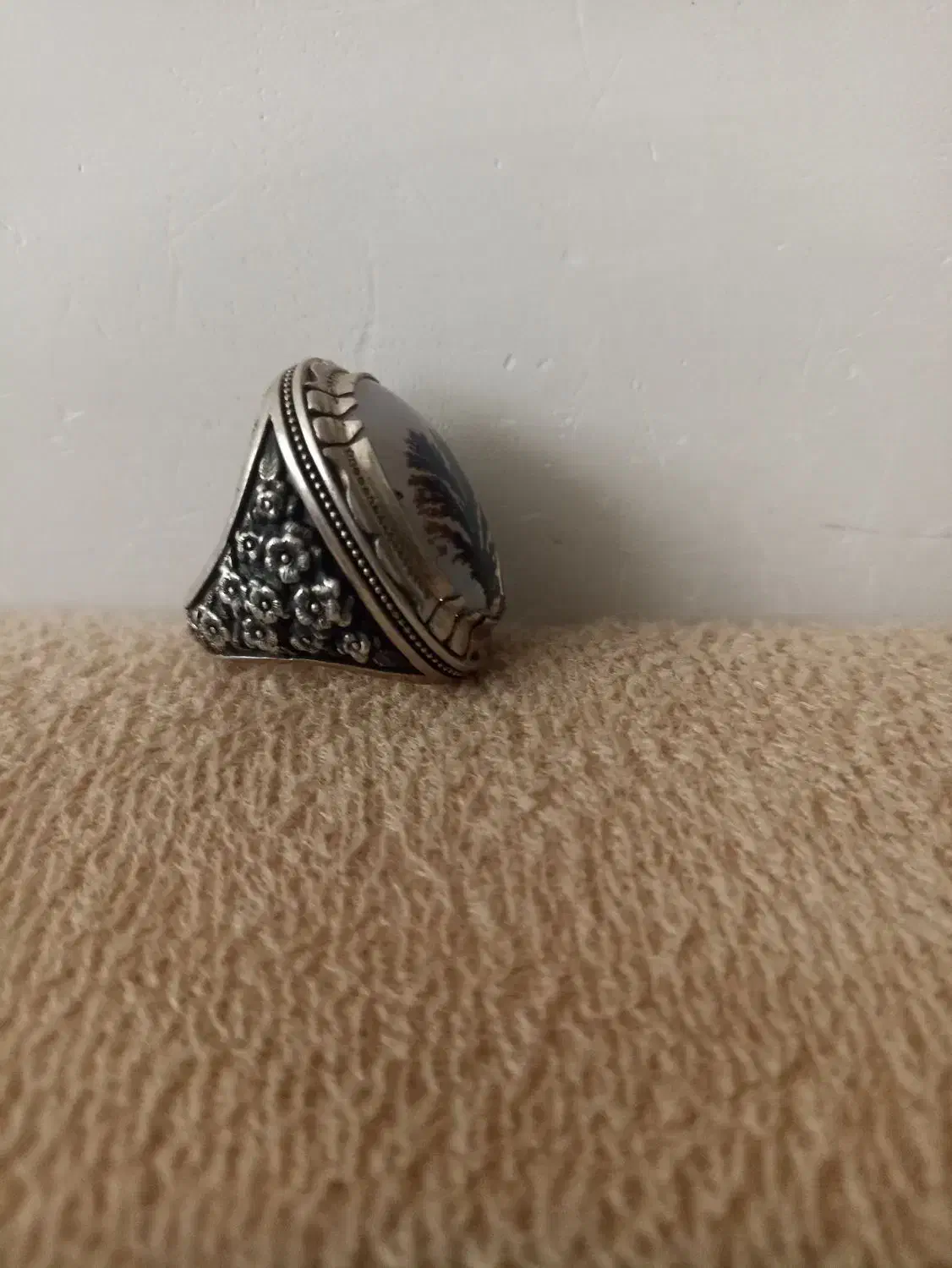 انگشتر نقره شجر کلکسیونی|جواهرات|رباطکریم, رباطکریم|دیوار