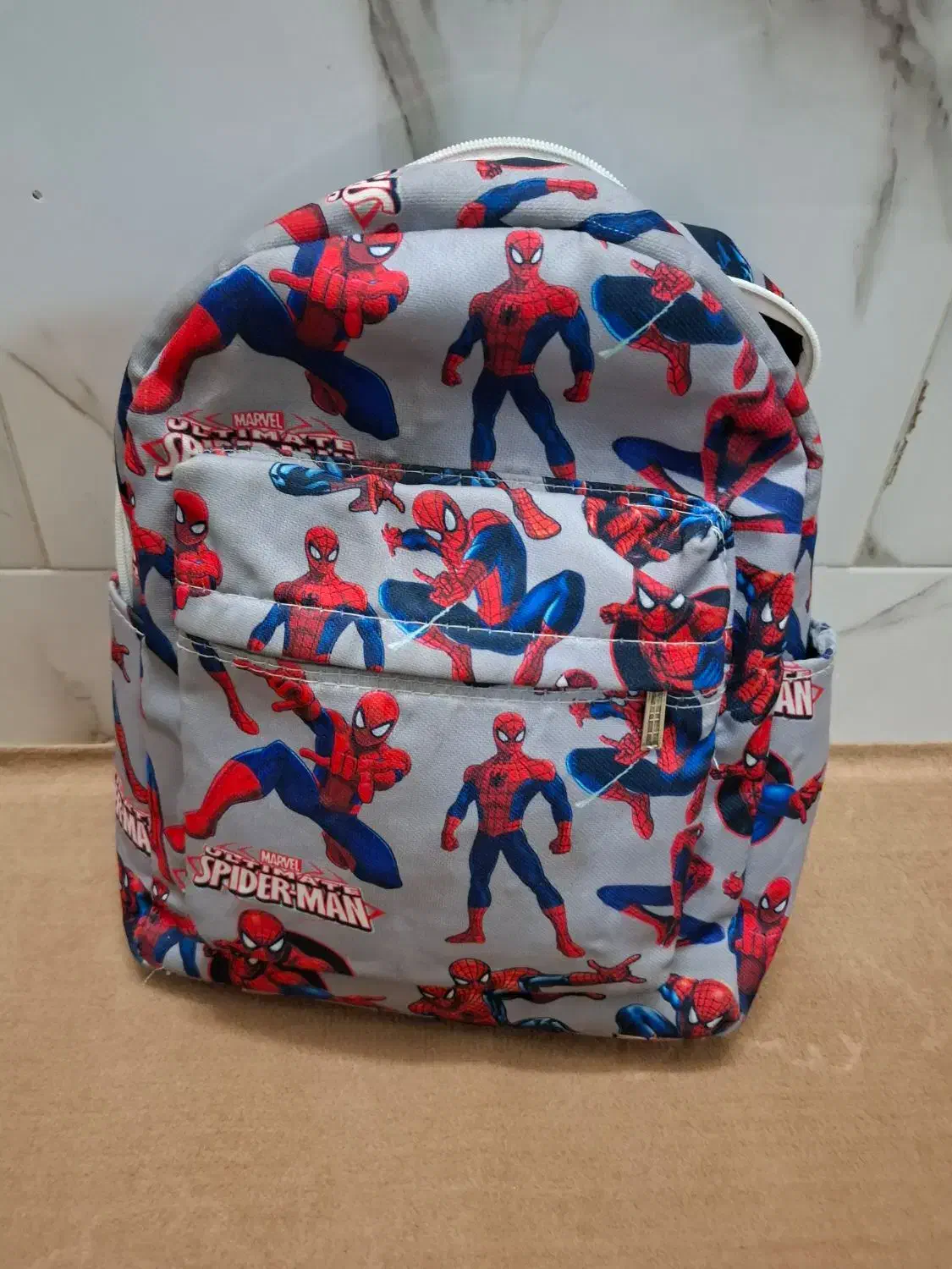 کیف مدرسه مرد عنکبوتی|کیف، کفش، کمربند|قم, نیروگاه|دیوار