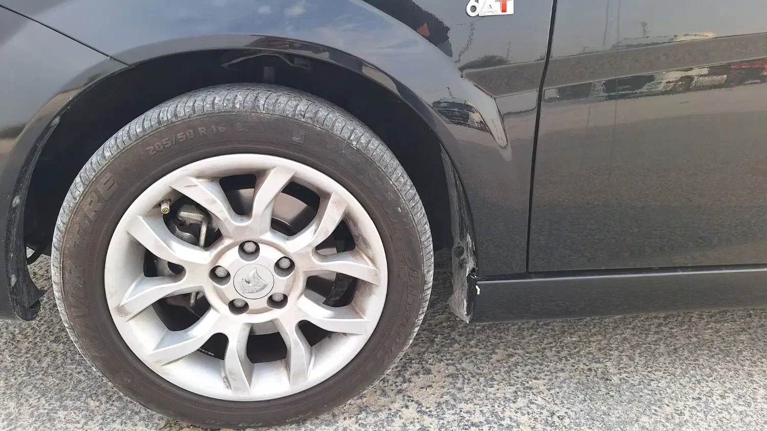 ۴ حلقه لاستیک 205/50/16  کویر|قطعات یدکی و لوازم جانبی|چغادک, |دیوار