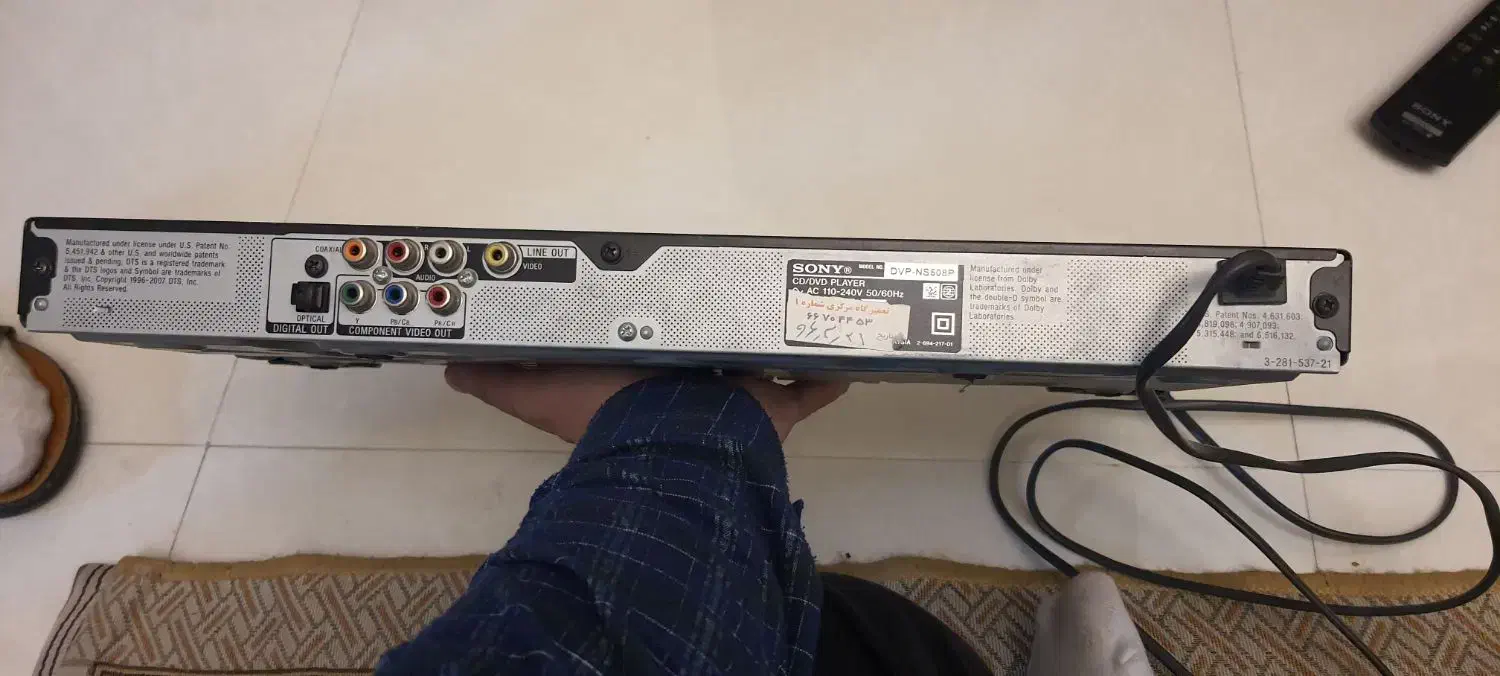 دی وی دی سونی|پخش‌کننده DVD و ویدیو|تهران, حافظیه|دیوار