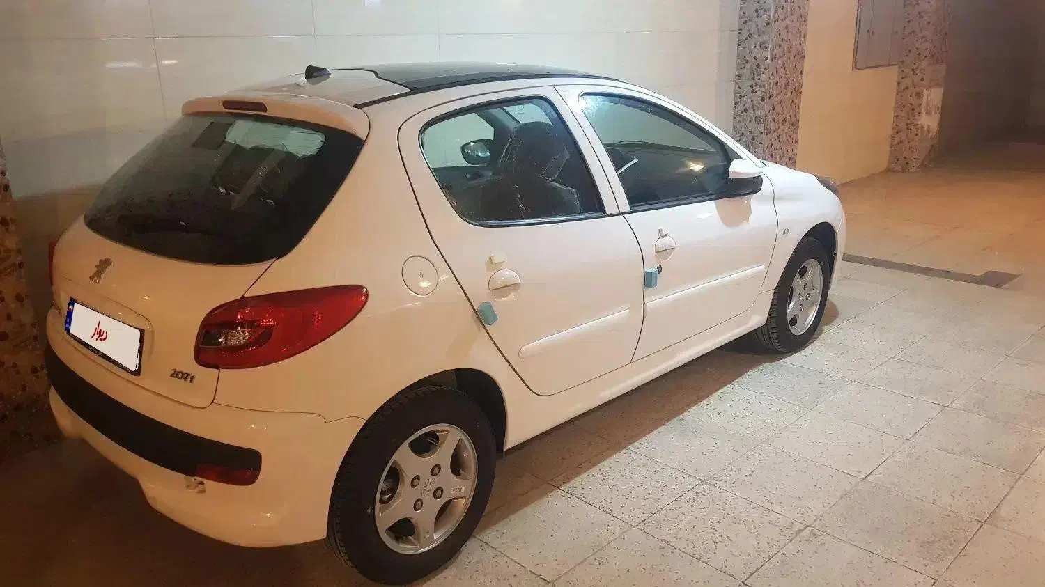 پژو ۲۰۷ پاناروما سقف شیشه tu5+ رینگ آلومینیوم|خودرو سواری و وانت|کرمانشاه, |دیوار