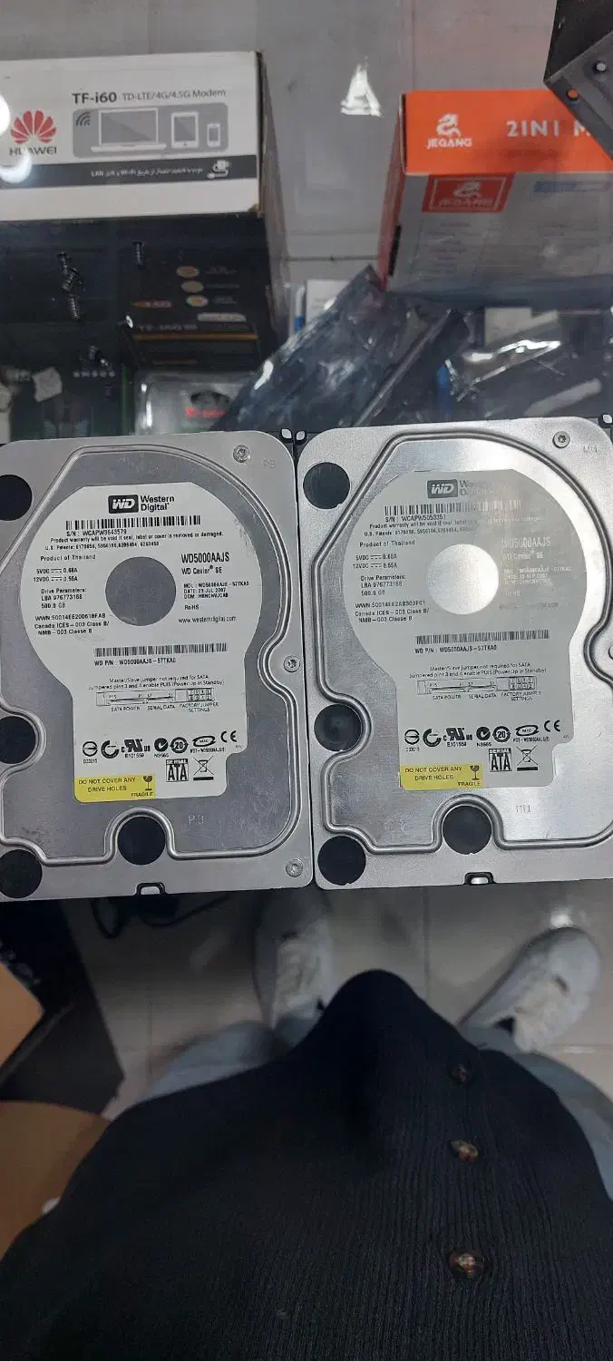 هارد وسترن 500G|قطعات و لوازم جانبی رایانه|بوشهر, |دیوار