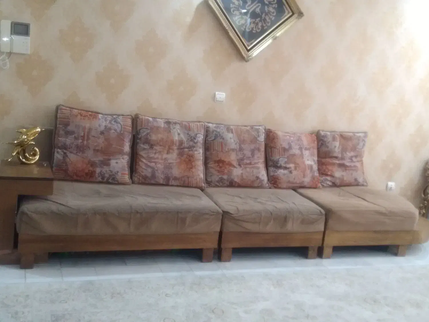 نیم ست مبل راحتی کمجا|مبلمان خانگی و میز عسلی|تهران, سازمان برنامه شمالی|دیوار