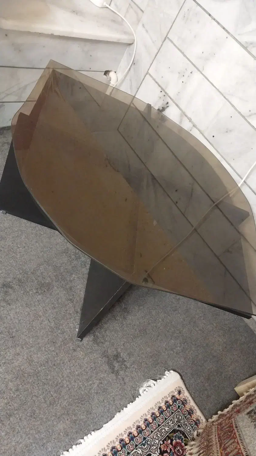 میزجلومبلی باشیشه|مبلمان خانگی و میز عسلی|بیرجند, |دیوار