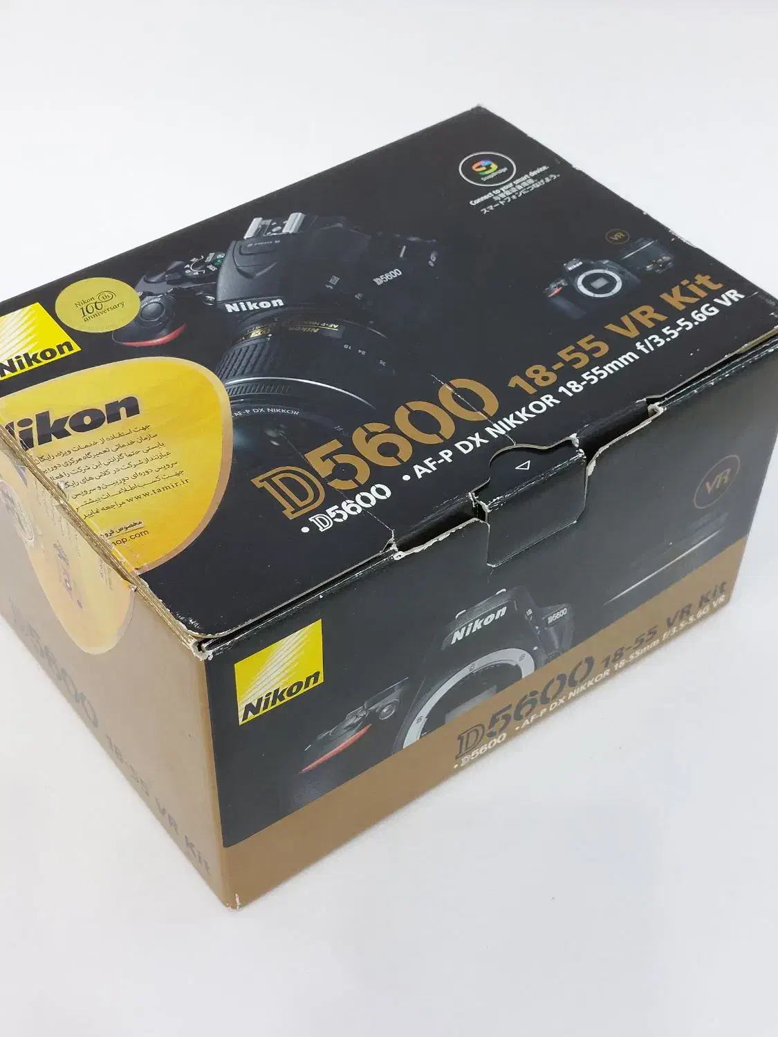 دوربین Nikon D5600 + لنز 18-55 VR|دوربین عکاسی و فیلمبرداری|اصفهان, شیخ طوسی|دیوار