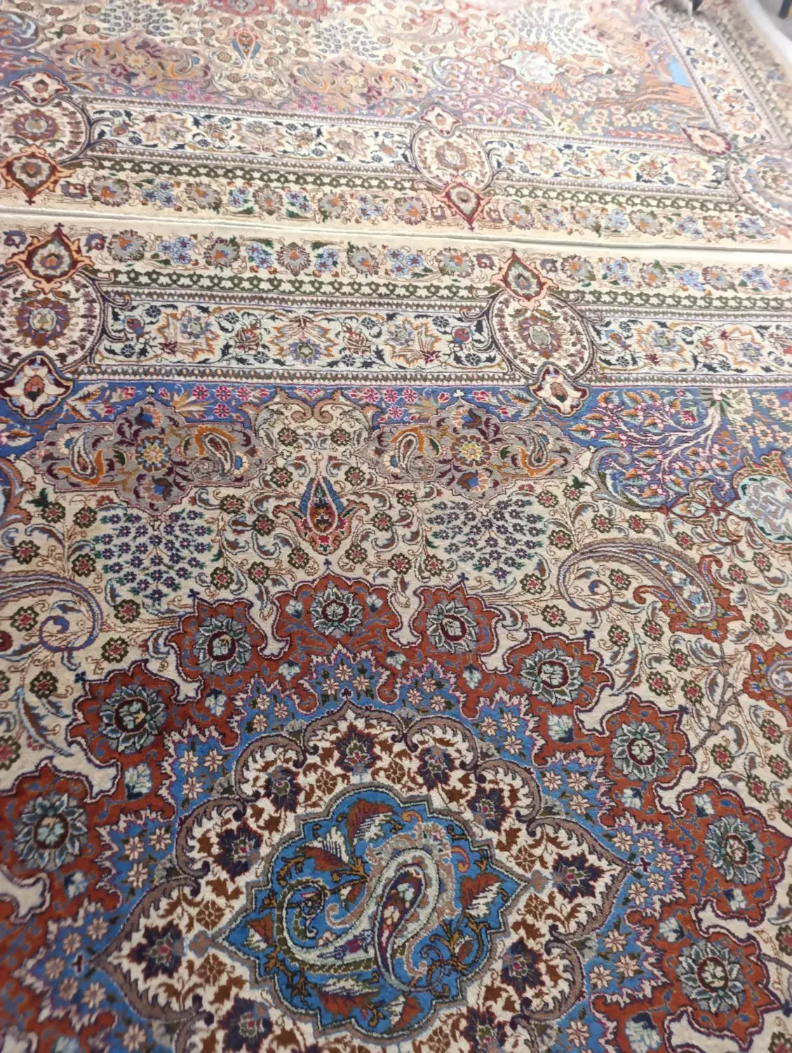 فرش دستبافت و قالیچه|فرش|تربتحیدریه, کاشانی|دیوار