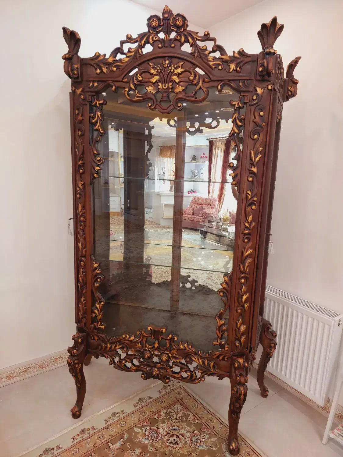 بوفه چوبی|بوفه، ویترین، کنسول|هشتگرد, ینگی امام|دیوار