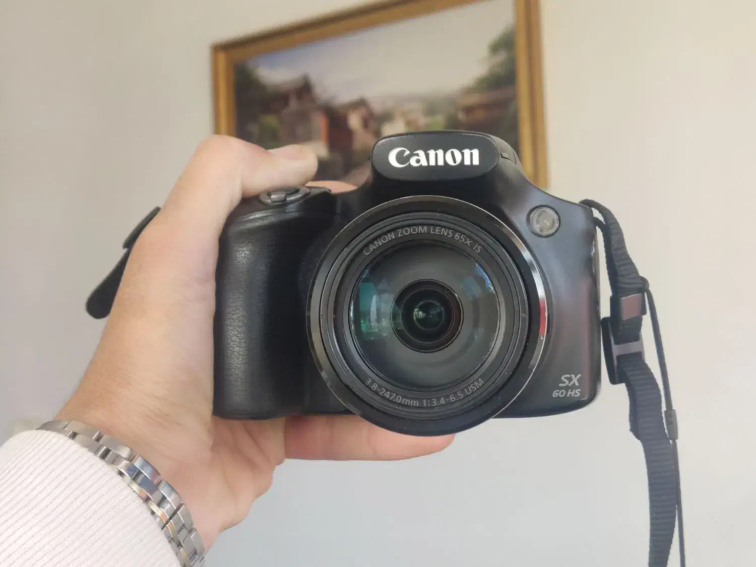 دوربین حرفه ای canon sx60 سوپر زوم ساخت ژاپن|دوربین عکاسی و فیلم‌برداری|سردشت, |دیوار