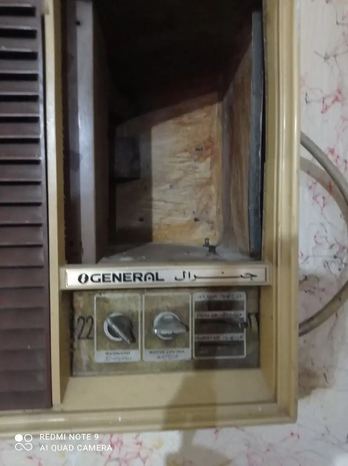 کولر پنجره ای|کولر گازی و فن‌کوئل|ایذه, |دیوار