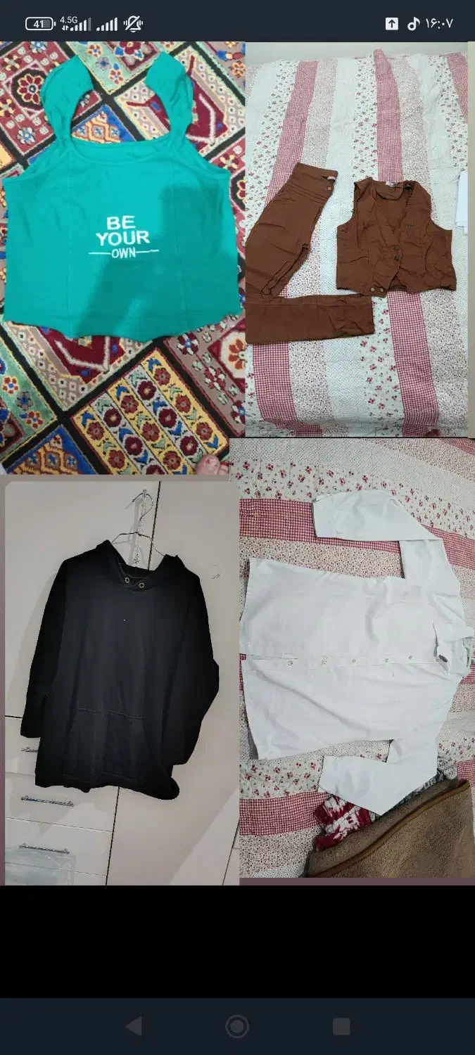 مانتو شلوار لباس خانگی|لباس|نیشابور, کریم آباد|دیوار