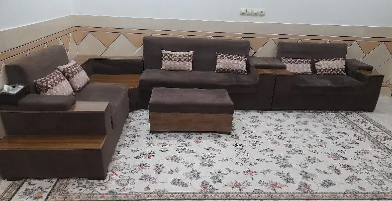 مبل ال ۷ نفره|مبلمان خانگی و میز عسلی|شوش, |دیوار