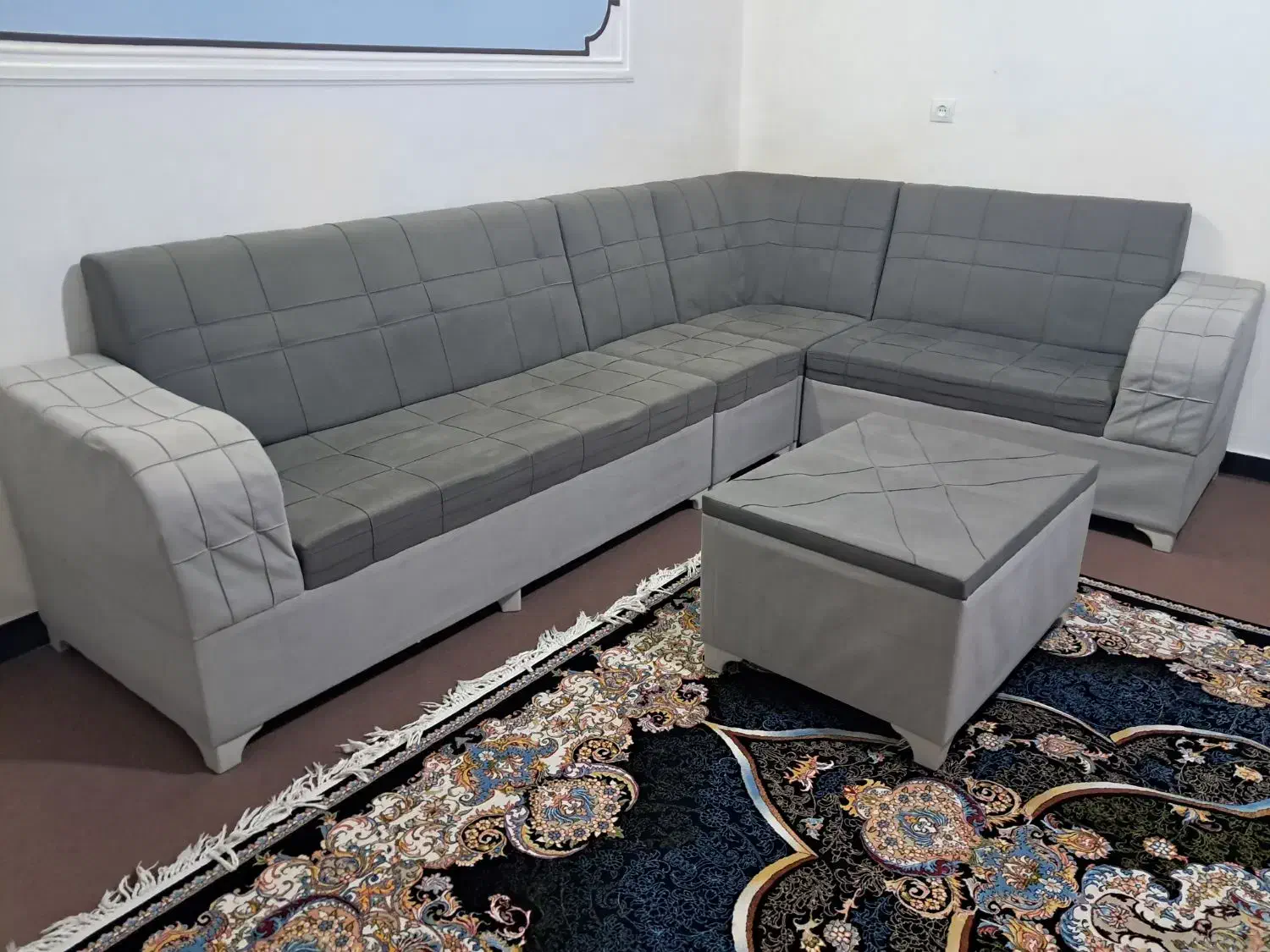 مبل ال ۷ نفره|مبلمان خانگی و میز عسلی|خرم‌آباد, |دیوار