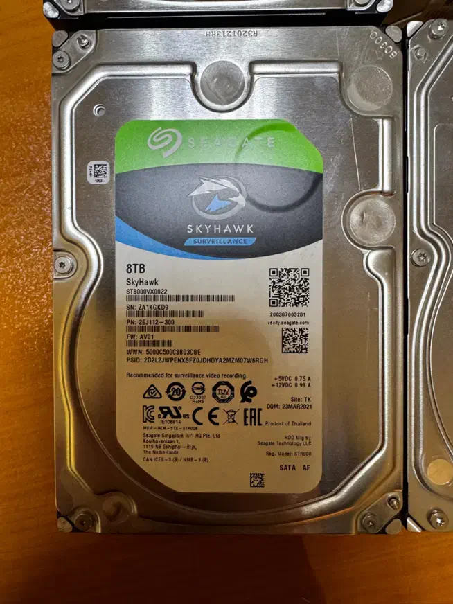 هارد ۸ ترابایت سیگیت اینترنال آبی و قرمز|قطعات و لوازم جانبی رایانه|قزوین, |دیوار