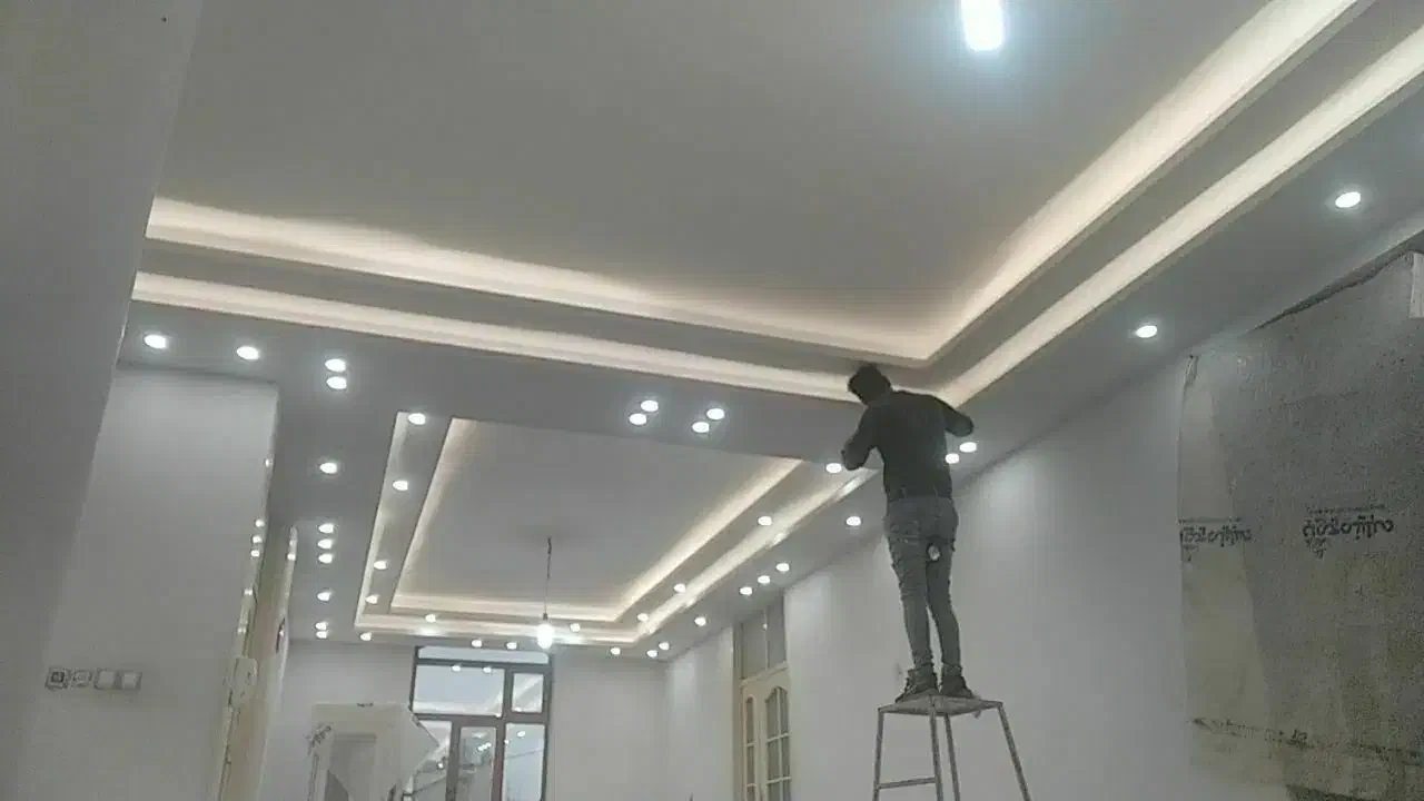 اجرای نرده استیل کناف نقاشی ساختمان|خدمات پیشه و مهارت|بیله سوار, |دیوار